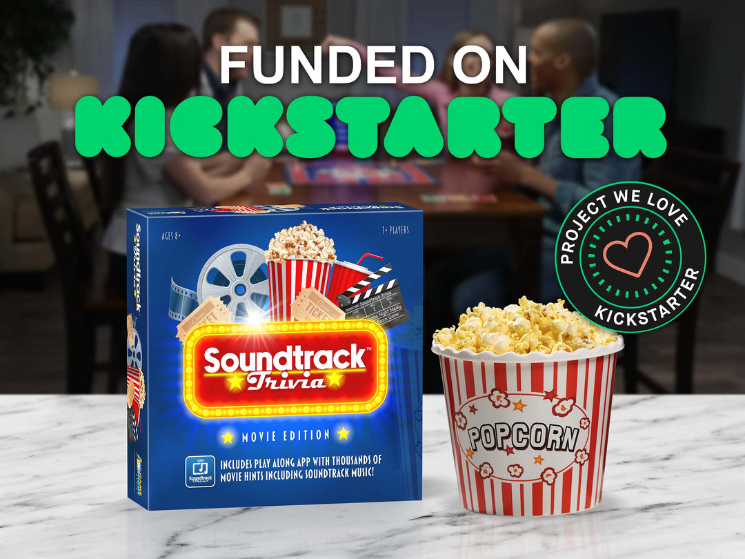 Soundtrack Trivia is a Blockbuster Success on Kickstarter and Crushes Goal!